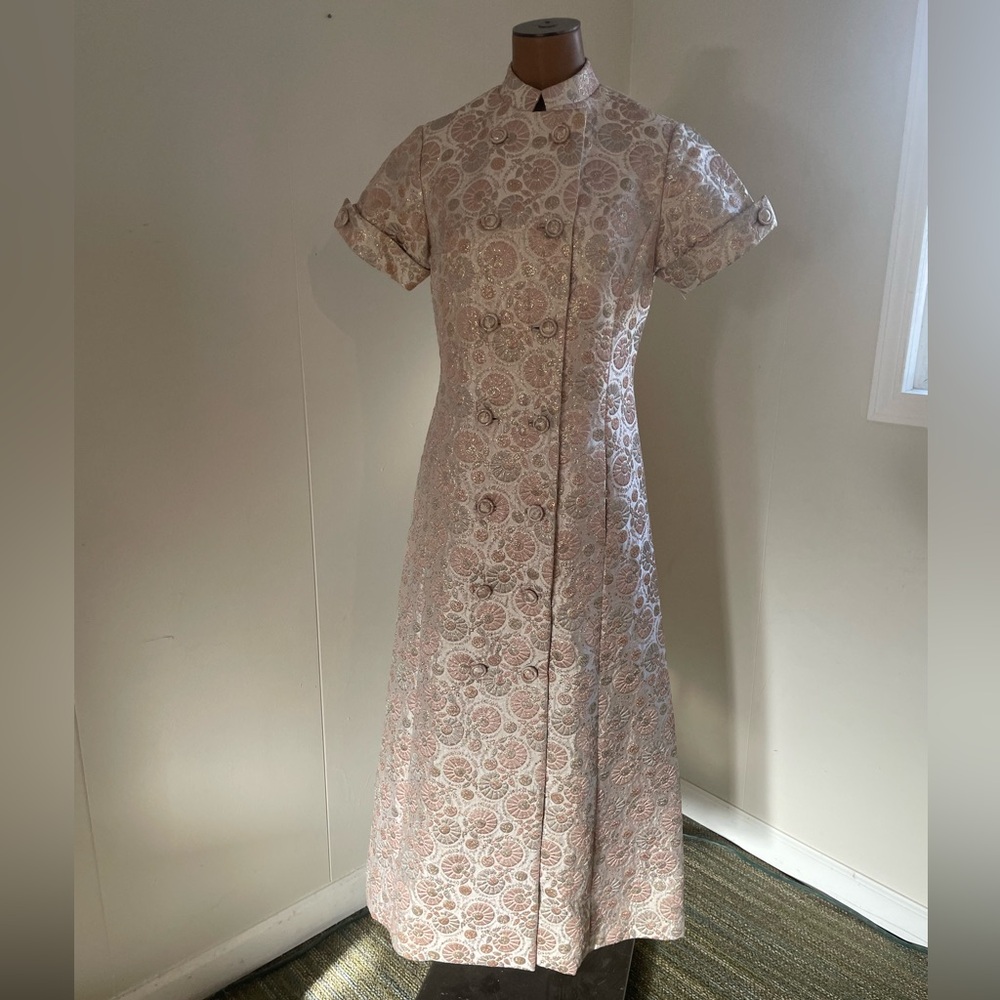 Lord & Taylor “Teahouse” vintage brocade dress
